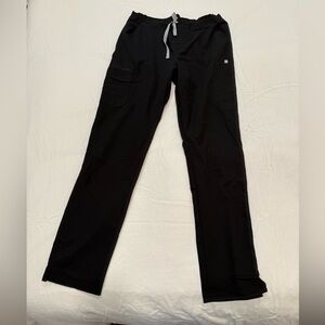 Figs Yola Scrub Pant, Black, L Tall